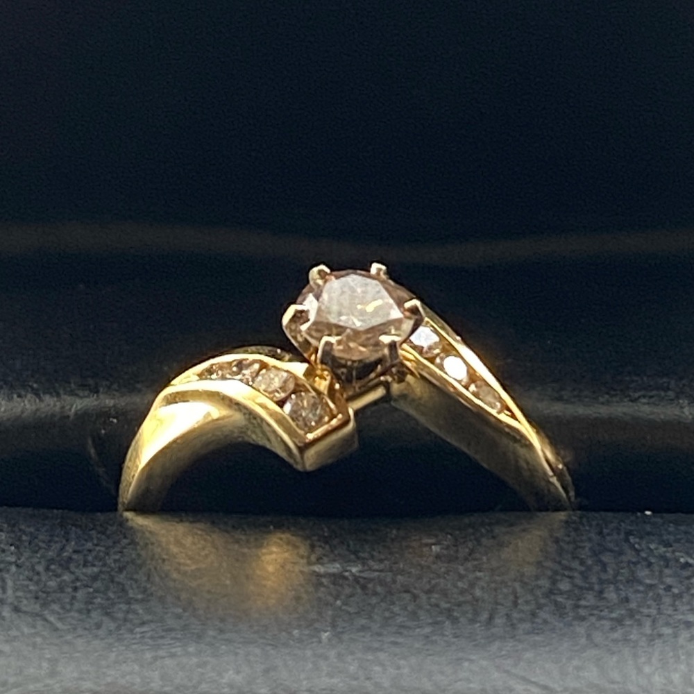 😇 Yellow Gold Wedding Set 😇 - Picture 6 of 12